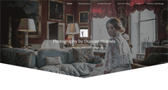 Desktop Screenshot of duncanholmesphotography.co.uk